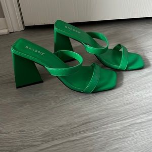 Green heels